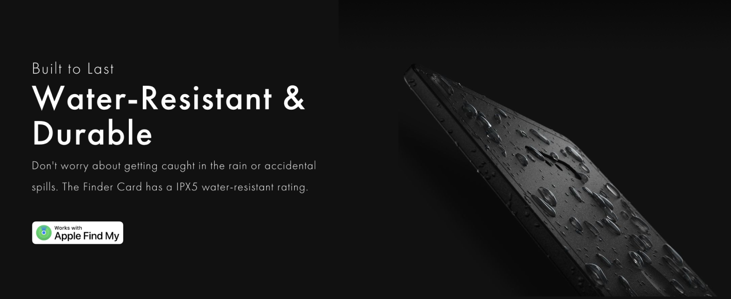 water resistant
