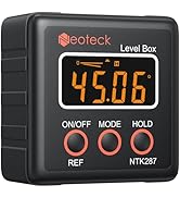 Neoteck Digital Angle Finder Digital Angle Gauge with LCD Backlight Protractor IP54 Waterproof In...