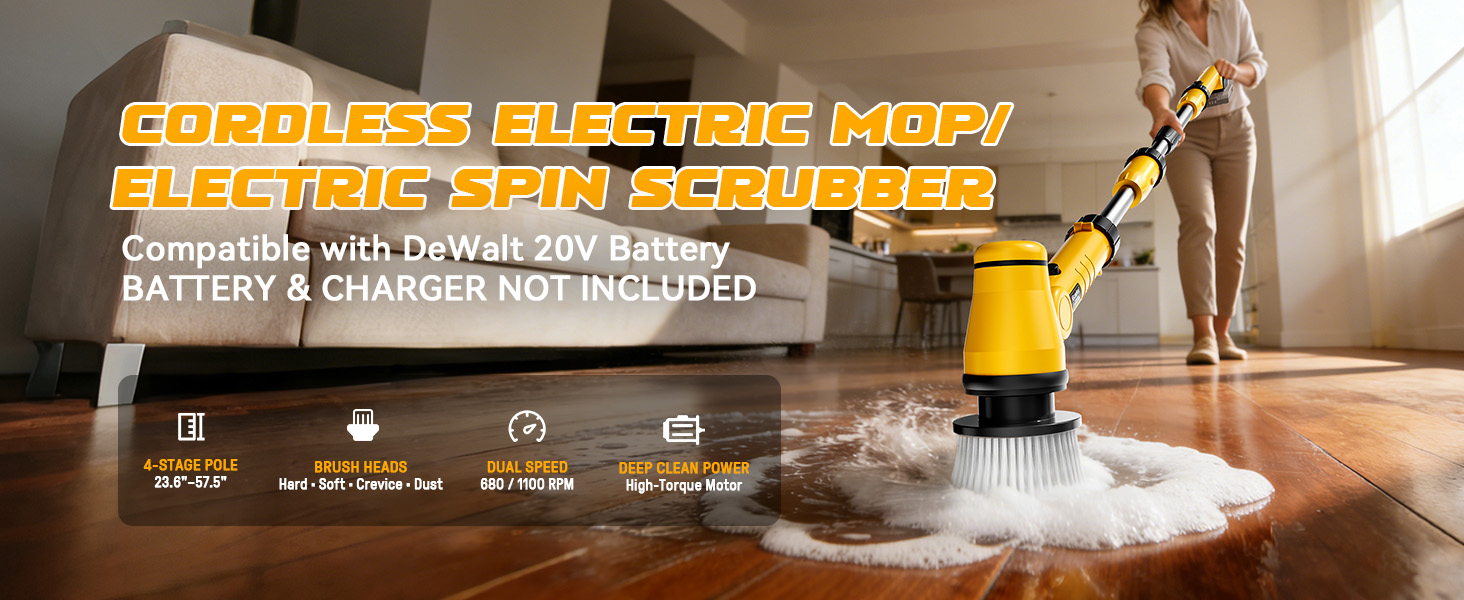 Electric Spin Scrubber