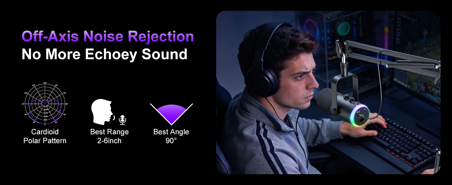 Dynamic Gaming Microphone