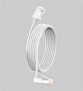 Dutevolns Flexible Cat 6 Ethernet Cable 270 °Upward Angle 1.6 Feet, Ultra Thin & Slim Rj45 Cat 6a...