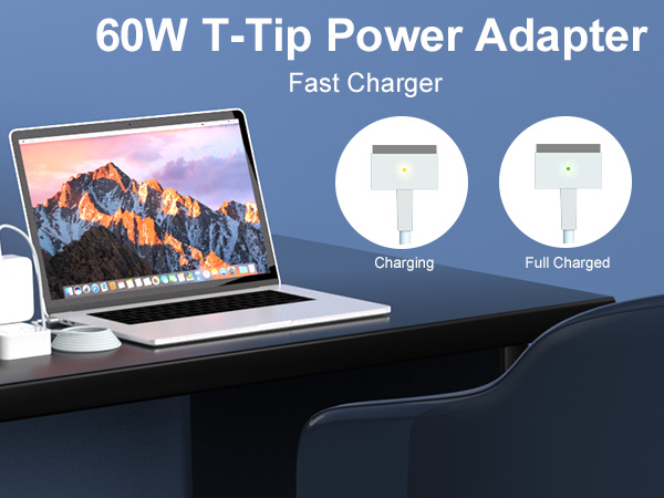 Compatible with 60w magsafe 2 power adapter