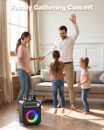 Karaoke Machine Wireless Bluetooth Microphone