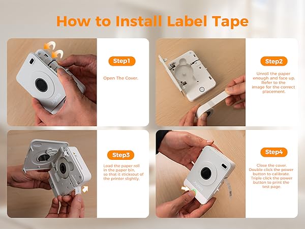Label Maker Machine with Tape