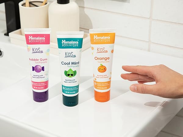 kids toothpaste