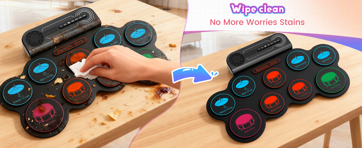 kids electric drum set