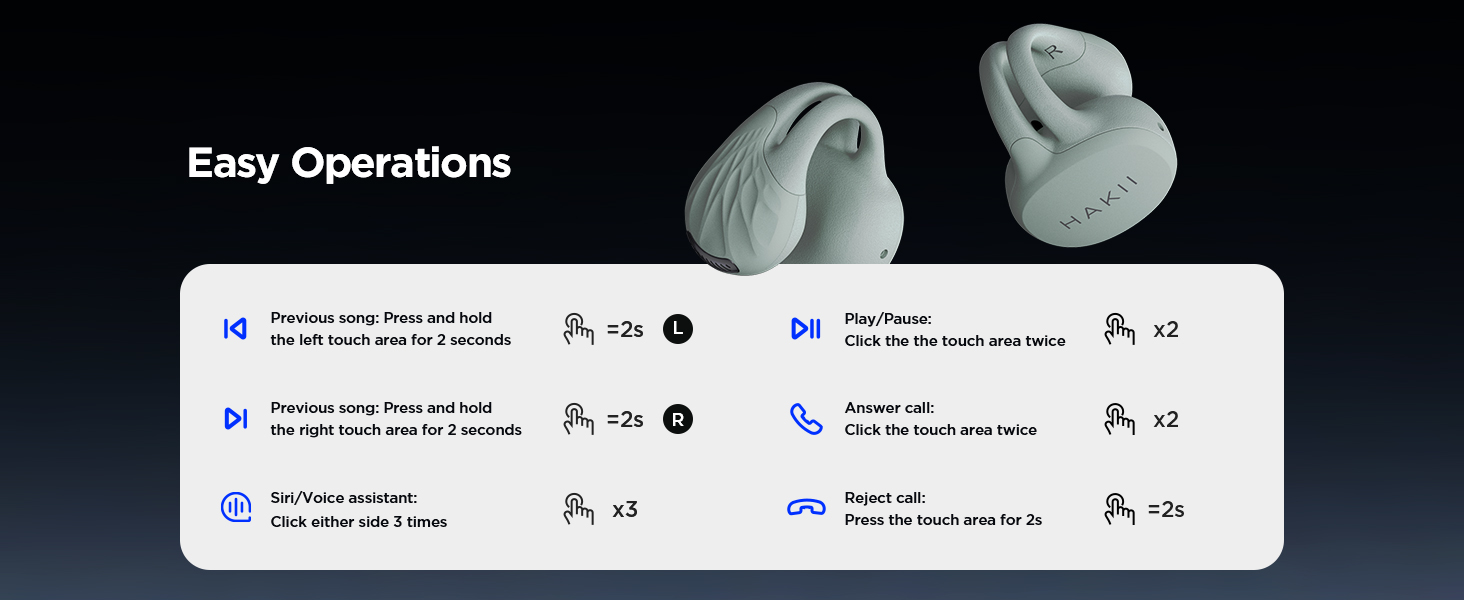 open earbuds