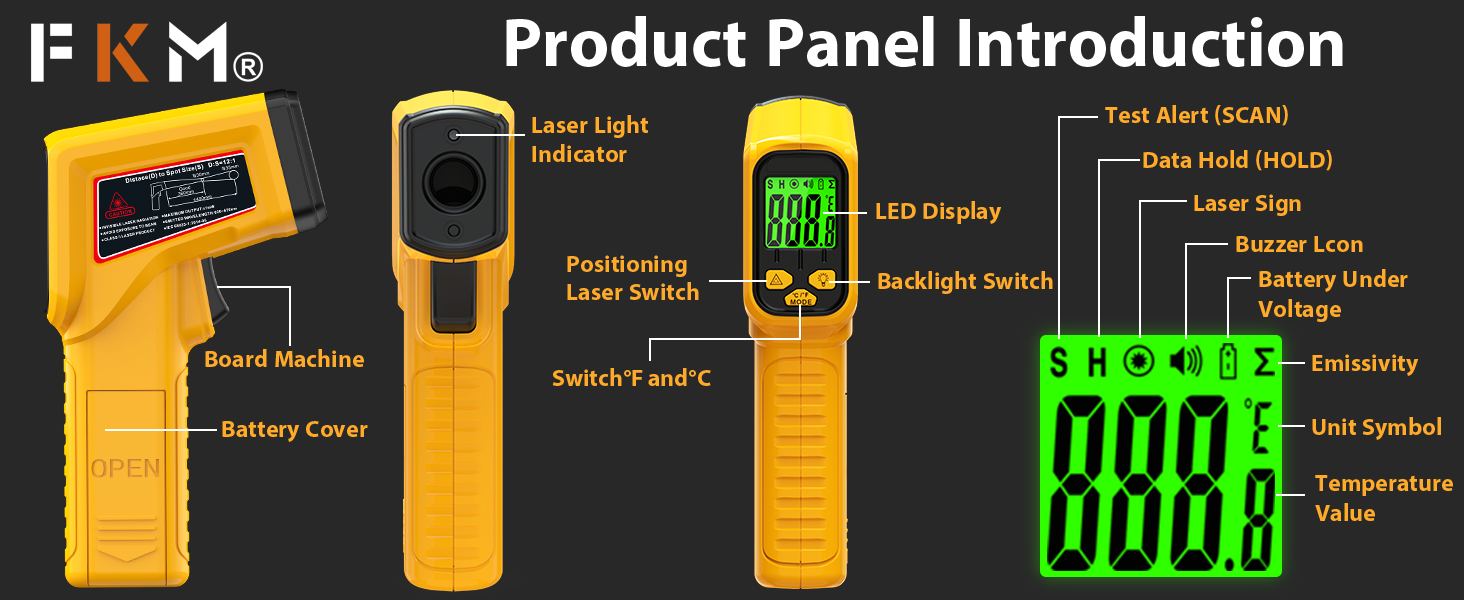 infrared thermometer gun