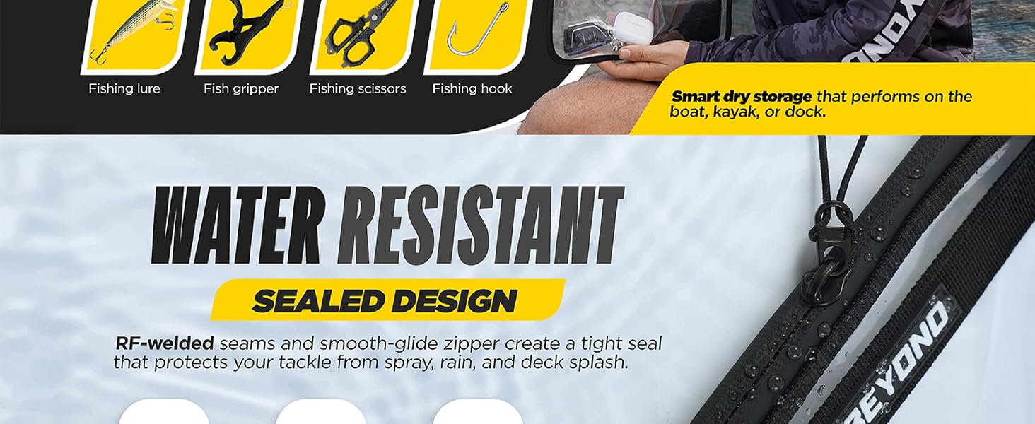 Water resistant sealed design