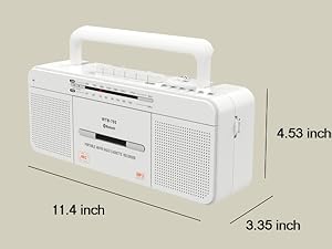 Portable Cassette Player and Recorder