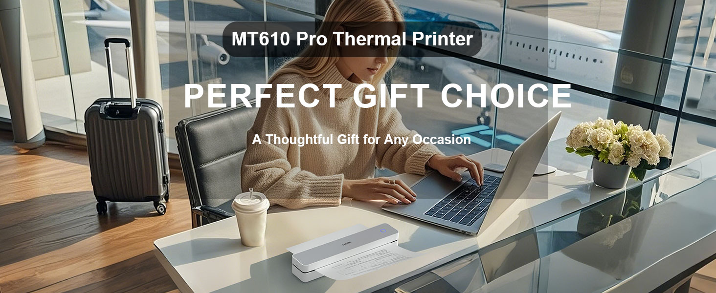 Portable Printer Wireless for Travel