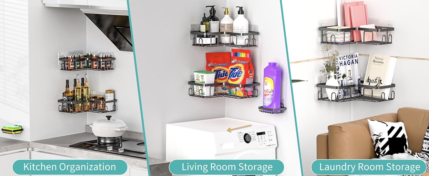 corner shower caddy