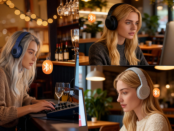 Plug&amp;Play USB Bluetooth 6.0 Adapter for Desktop PC Pair BT Headphones/Speaker/Mouse/Keyboard/Printer