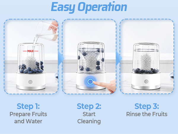 Electric Fruit and Vegetable Washer Machine