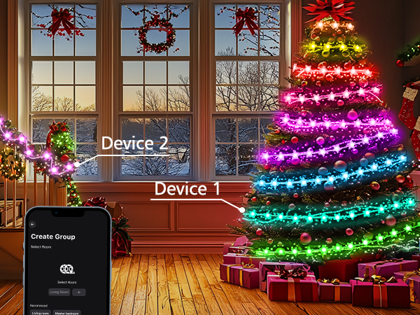 christmas fairy lights