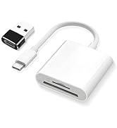 SD Card Reader for iPhone 15/16, USB C to SD Memory Card Adapter for iPad, Digital Camera Adapter...
