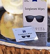 ZEISS Pre Moistened Sunglasses Cleaning Wipes 120 Count
