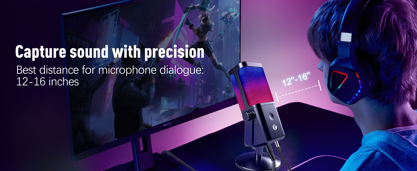 RGB Gaming Microphone 