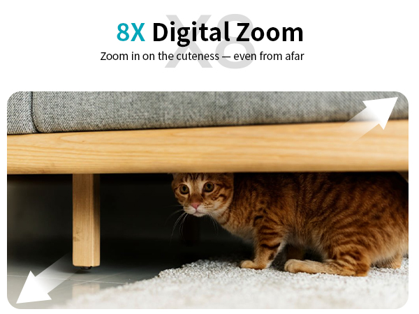 pet cam;camaras de seguridad para casa;indoor cameras;baby monitor with app;