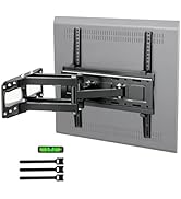 TV Wall Mount for 26-70 Inch Television, Wall Mount TV Bracket with Dual Articulating Arms, Full ...