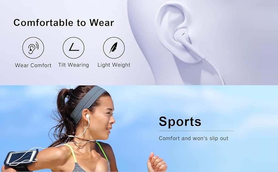 Comfort Fit Earbuds