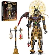 JMBricklayer Anubis Mythical Building Set for Adults, Ancient Egyptian God Building Blcoks, Colle...