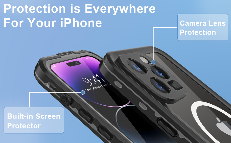 waterproof iphone 14 pro max case