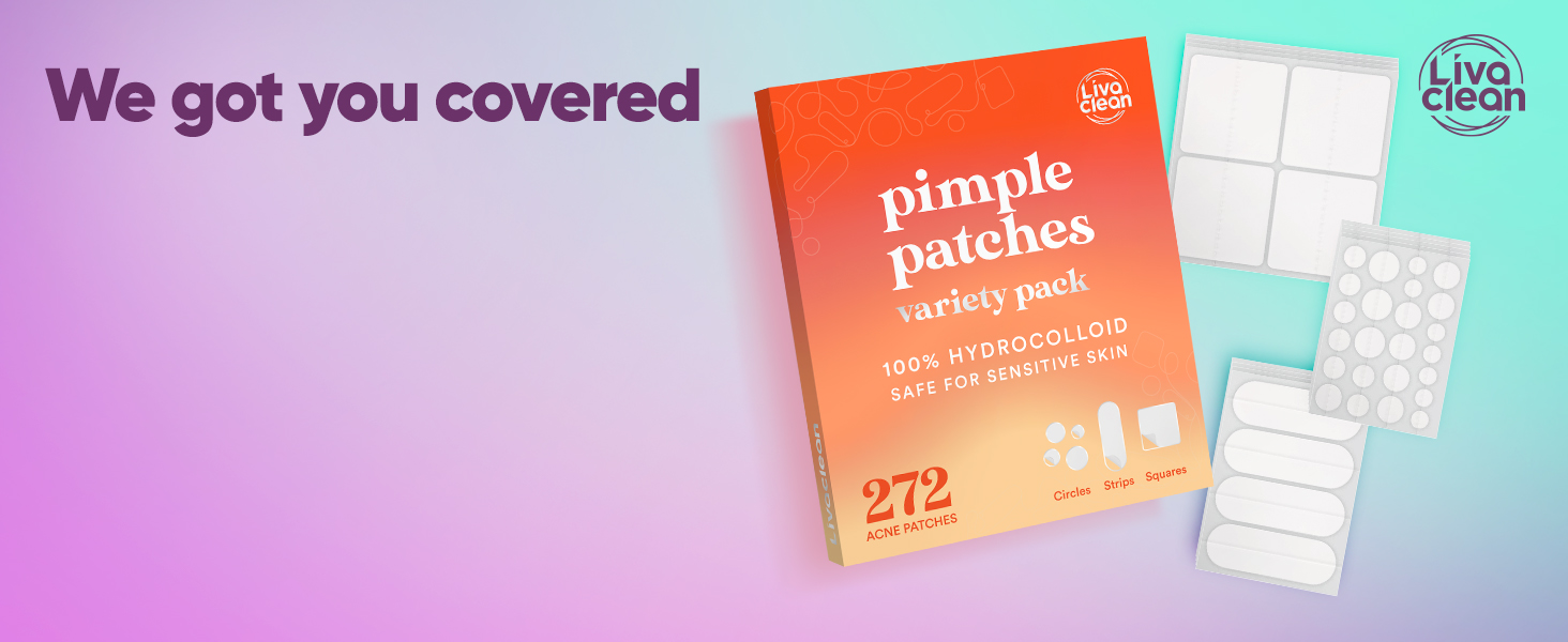 330 CT Circle Pimple Patches w/ Ingredients