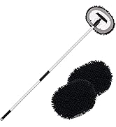 62" Car Wash Brush Kit Mitt Mop Sponge with Long Handle Chenille Microfiber Car Cleaning Brush Ki...