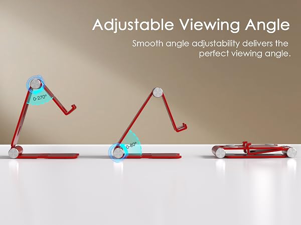 Smooth angle adjustability delivers the perfect viewing angle