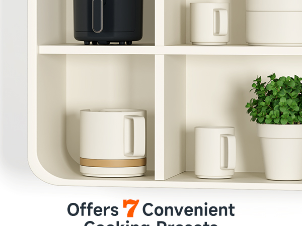 Offers 7 Convenient Cooking Presets