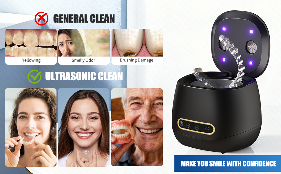 jewelry cleaner ultrasonic cleaner retainer denture cleaner machine ultrasonic retainer cleaner