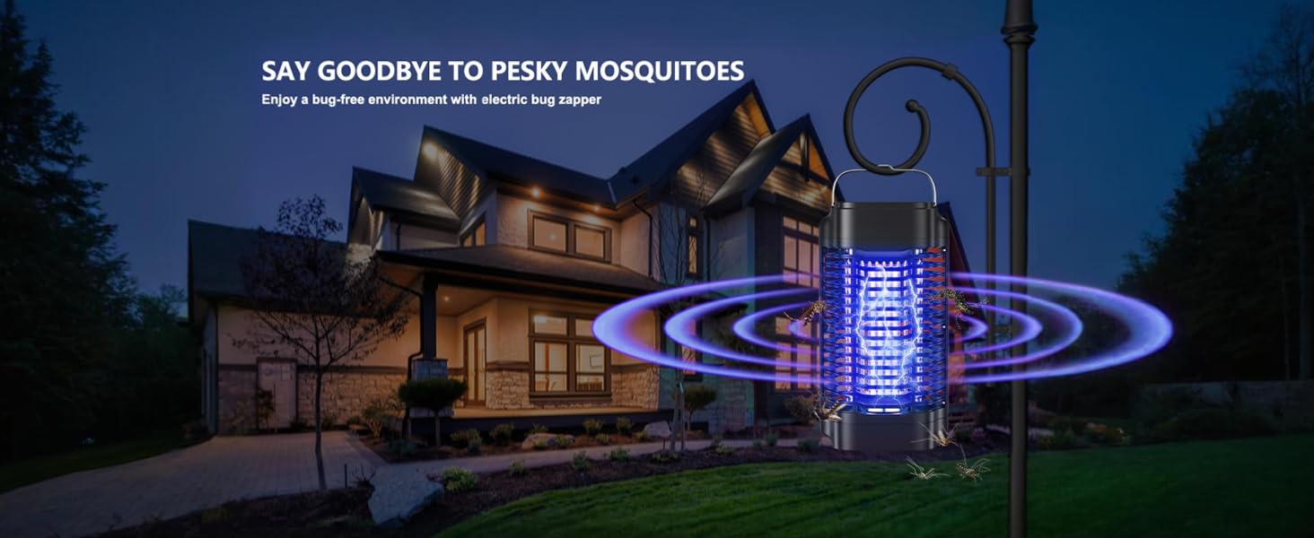 BUG ZAPPER INDOOR OUTDOOR