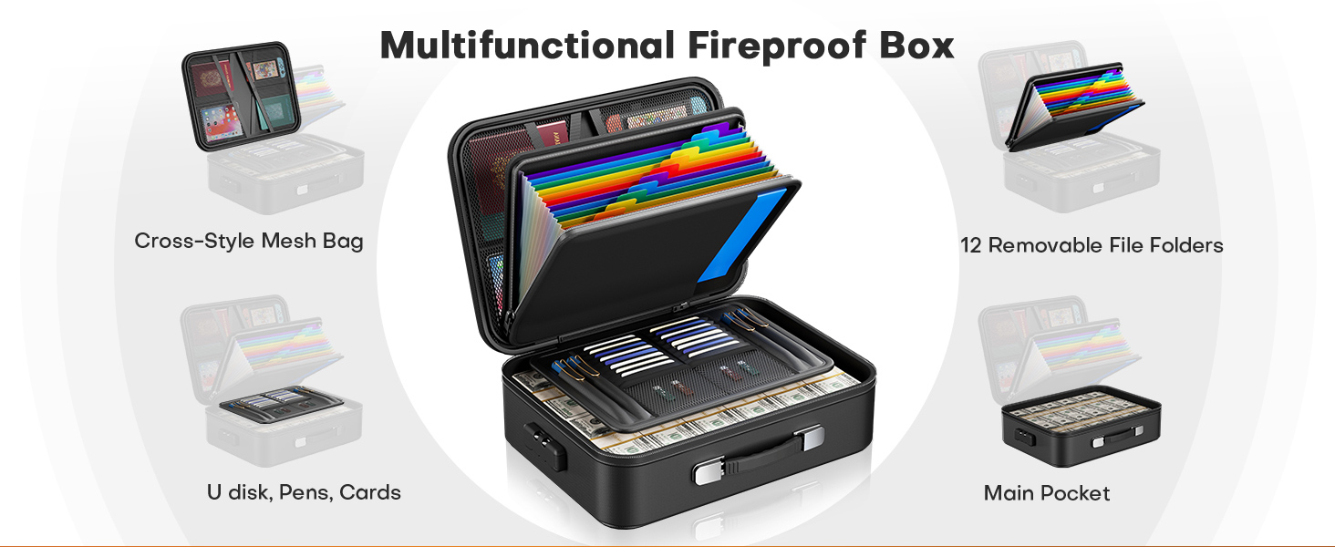 fireproof document safe
