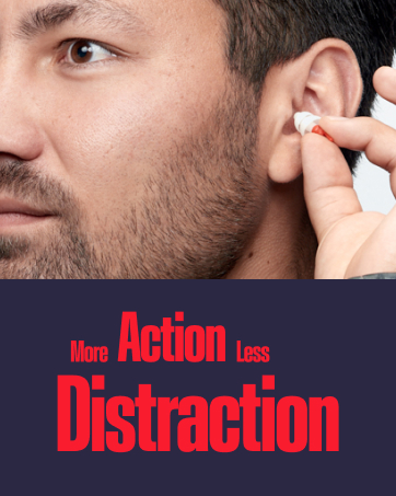 More Action, Less Distraction