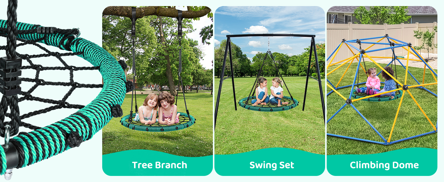 Where to hang the swing