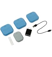 GE Appliances SmartHQ WiFi Water Leak Detector, Personal Security Water Leak Alarm with App Aler...