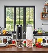 electric salt and pepper shakers set electric salt and pepper