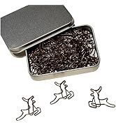 Cute Paper Clips, 30PCS Deer Shaped Paper Clips Fruit Bookmarks Clips, Assorted Colors, Fun Offic...