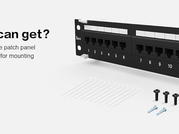 12port patch panel