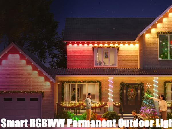 AurNyvaMay Smart RGBWW Permanent Outdoor Lights