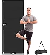 CAMBIVO Yoga Mat for Women and Men, Extra Long and Wide Exercise Mat(72"x48"/84"x30"), Large Non ...