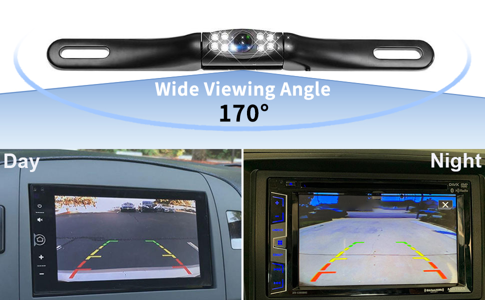 backup camera license plate