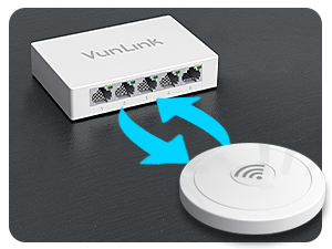 VunLink 5-Port Gigabit Unmanaged Ethernet Switch