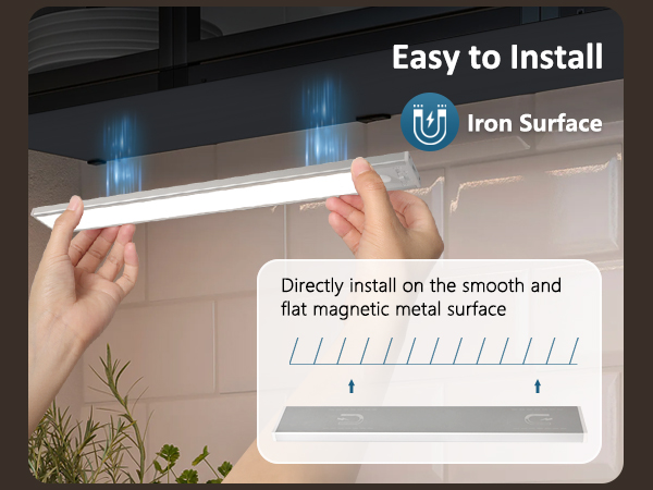 rechargeable under cabinet lighting