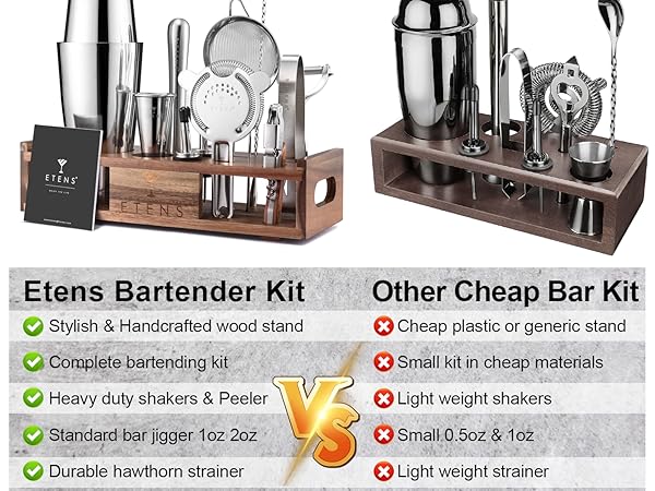 luxury mixology set