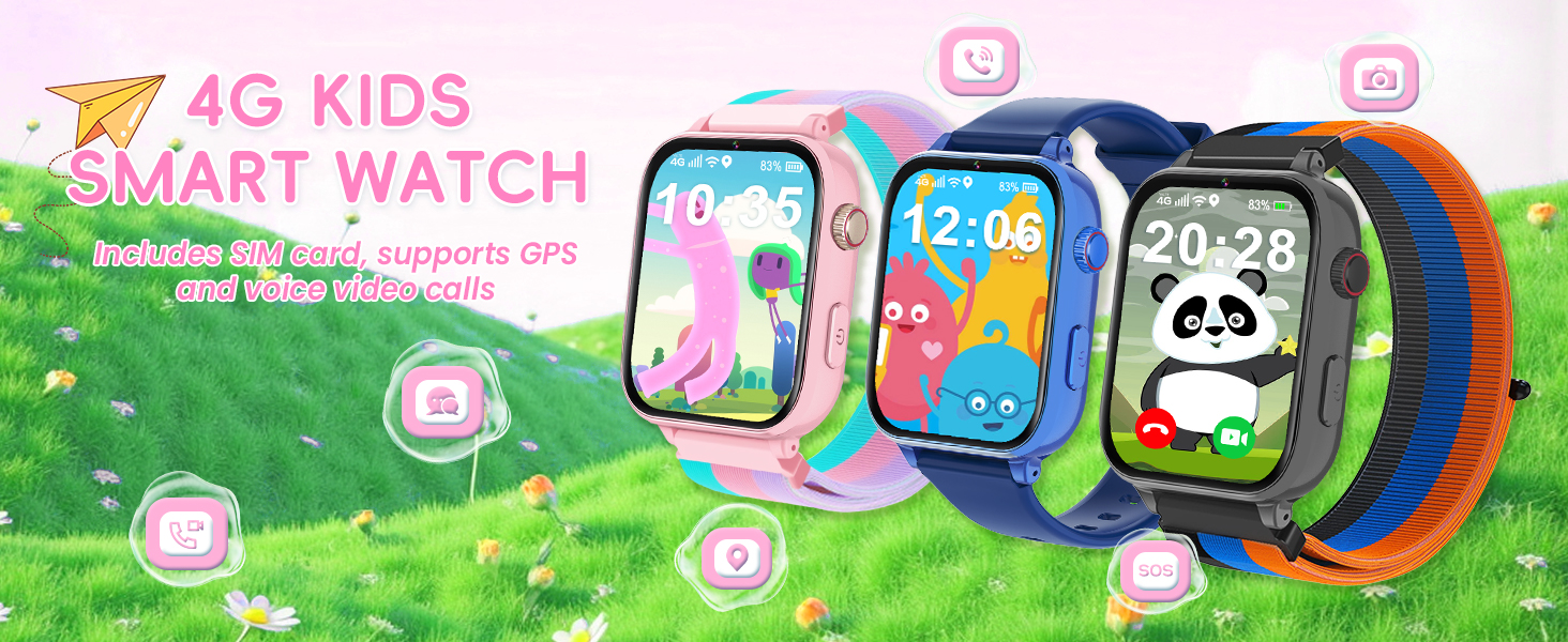 4G KIDS SMART WATCH