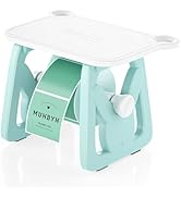 MUNBYN Label Holder for Rolls and Fanfold Labels, Thermal Sticker Holder for Desktop Thermal Prin...