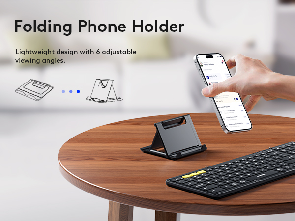 FOLDING BLUETOOTH KEYBOARD