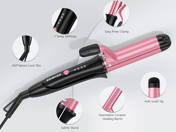 dual voltage curling iron